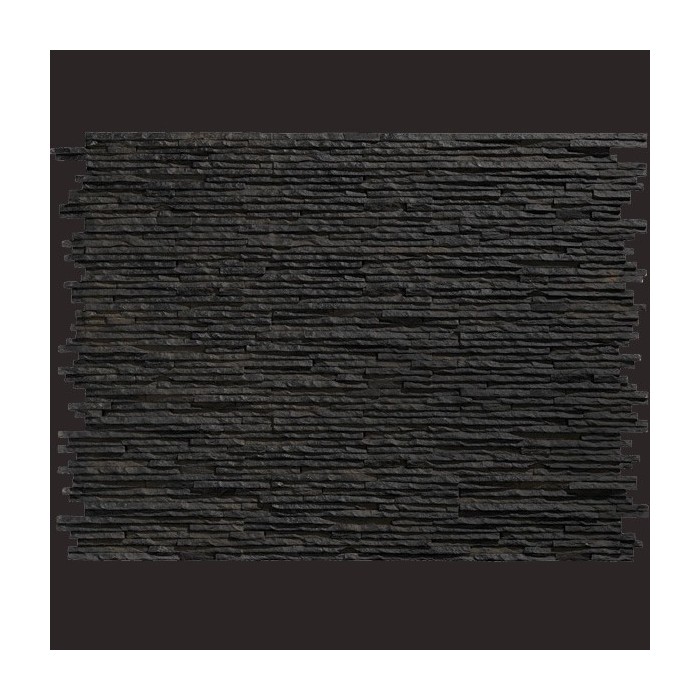 Laja Valladoliz negro panel de poliuretano