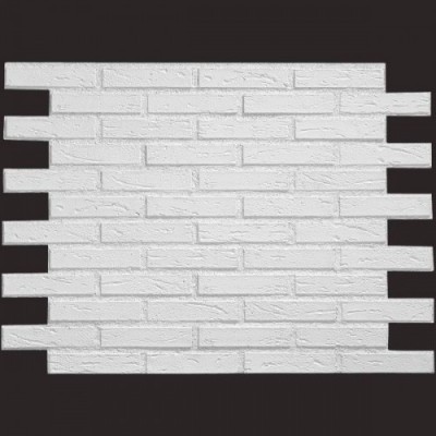 Ladrillo NUEVO BLANCO 9016 panel de poliuretano