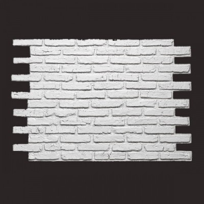 Ladrillo Rustik Brick BLANCO 9016 panel de poliuretano