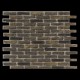 Ladrillo Rustic Brick GRIS NEGRO panel de poliuretano