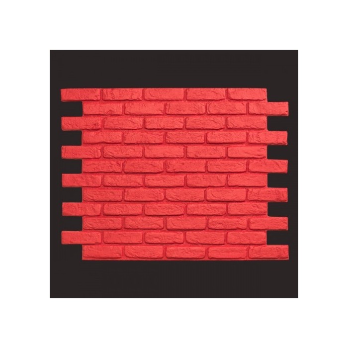 Ladrillo URBAN BRICK ROJO panel de poliuretano