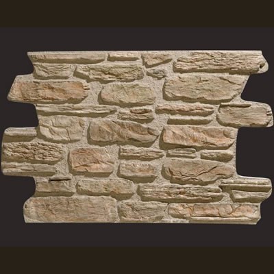 Piedra de Galicia gris musgo panel de poliuretano