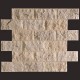 Piedra Travertino blanco panel de poliuretano