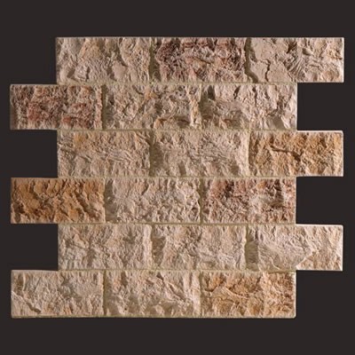 Piedra Travertino panel de poliuretano