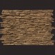 Laja fina madera panel de poliuretano