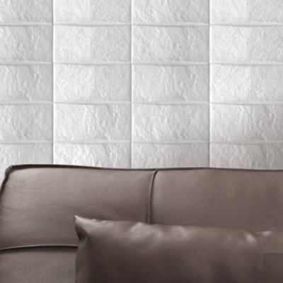 Textura Kashi blanco 9016 panel de poliuretano