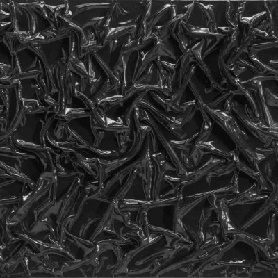 Textura Kioto negro panel de poliuretano