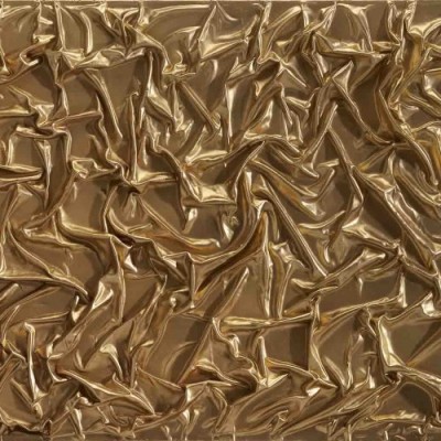 Textura Kioto oro panel de poliuretano