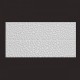 Textura Sinkiang blanco 9016 panel de poliuretano
