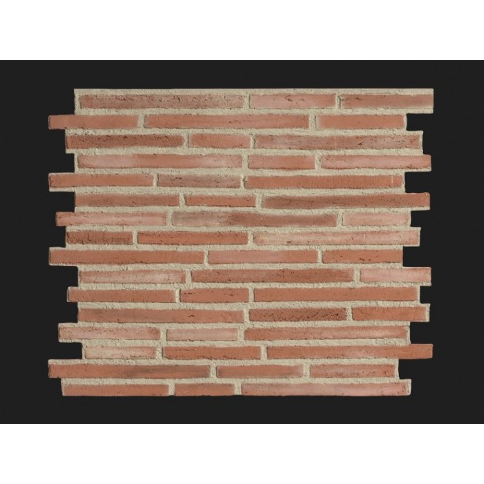 Ladrillo Espiga Gris panel de poliuretano