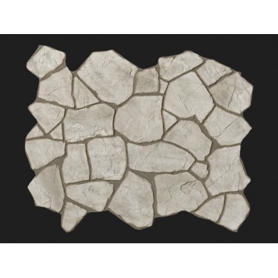 Flat stone panel de poliuretano