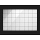 Azulejo Square negro Panel de poliuretano